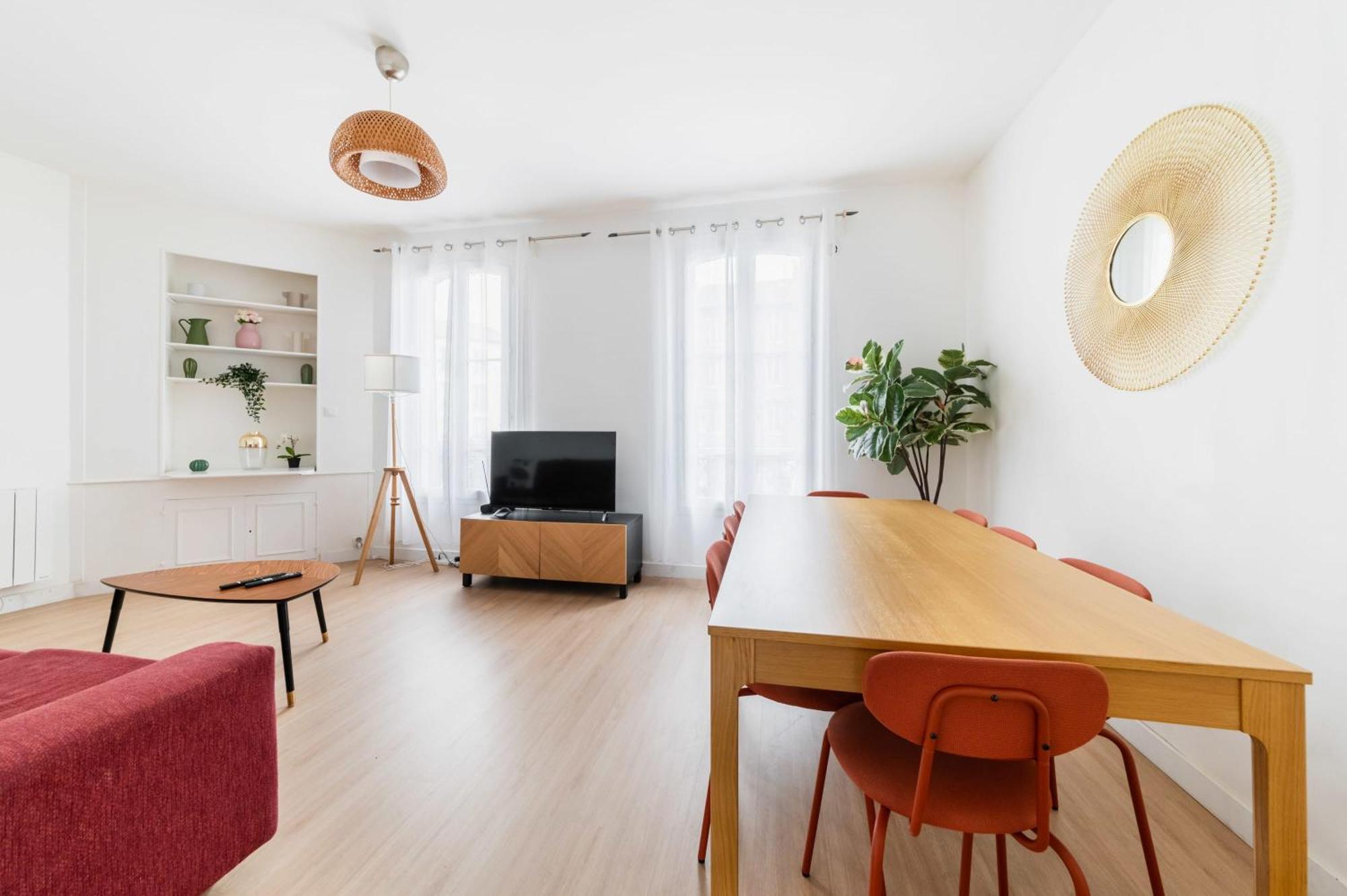 Apartment 83m2 Spacieux Et Lumineux - 6p - Flat-guest Saint-Denis (Seine-Saint-Denis)